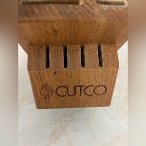 Cutco 8 slot knife block